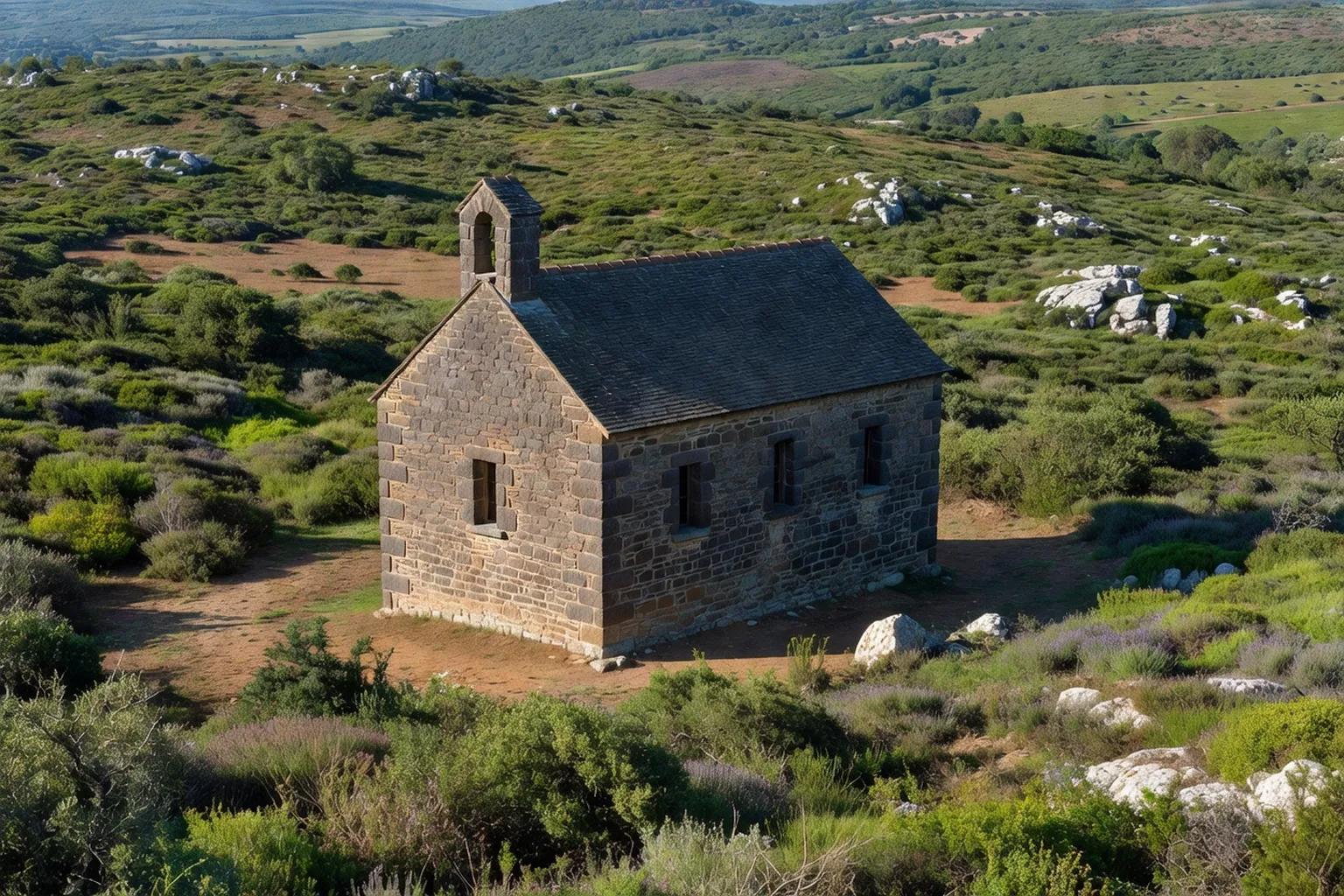 Architecture des temples protestants du Désert cévenol