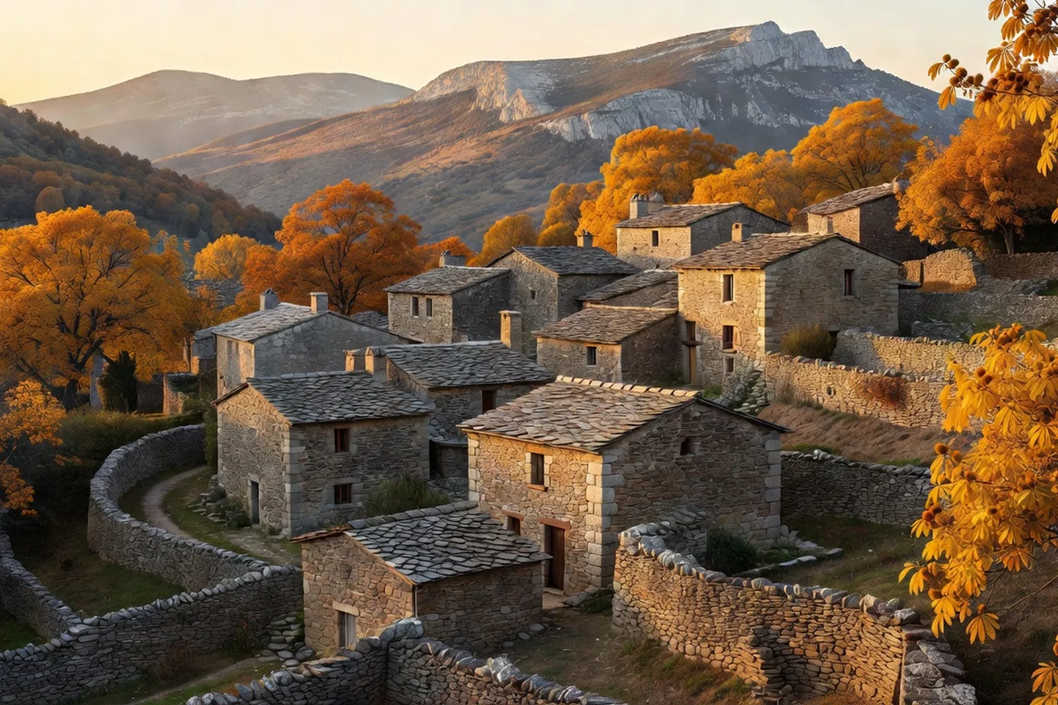 Villages de schiste des Cévennes : architecture et patrimoine