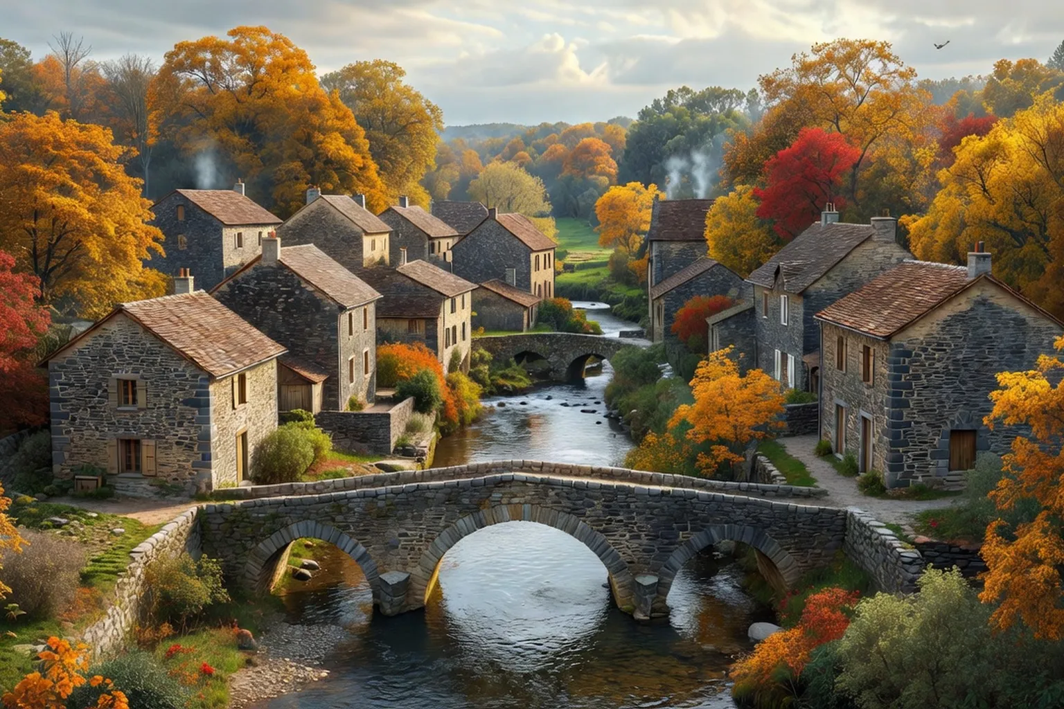 Le Collet de Dèze — Village de confluence cévenol