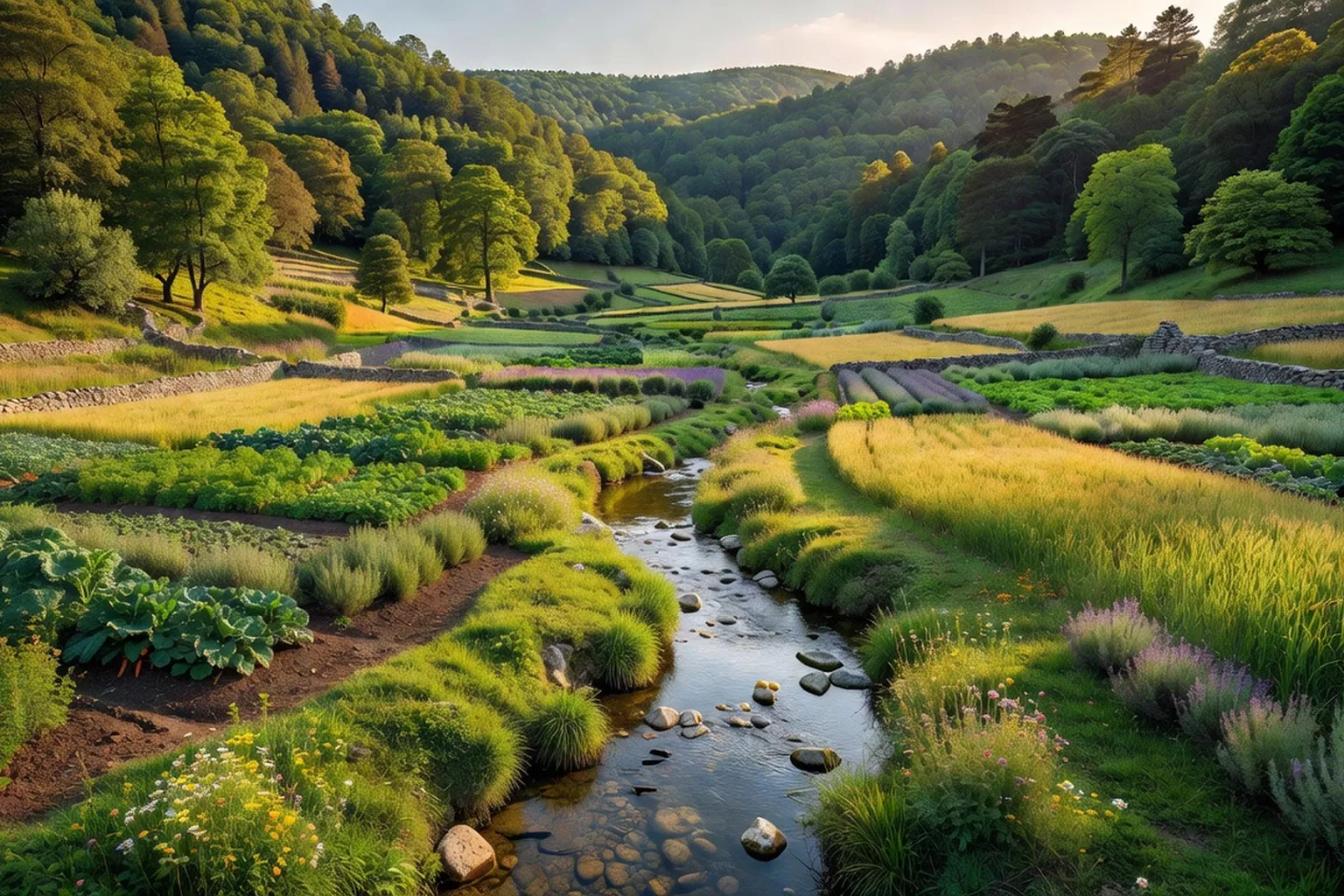 Saint-Martin-de-Boubaux — La vallée du Galeizon sauvage