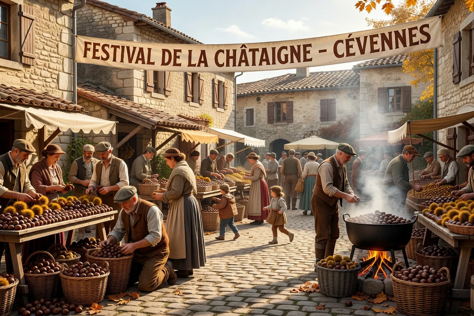 Saint-Michel-de-Dèze — Fête de la Châtaigne et Résistance