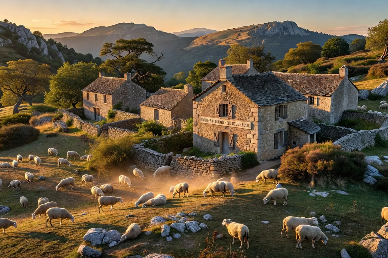 Saint-Privat-de-Vallongue — Vallée Longue et maquis des Camisards